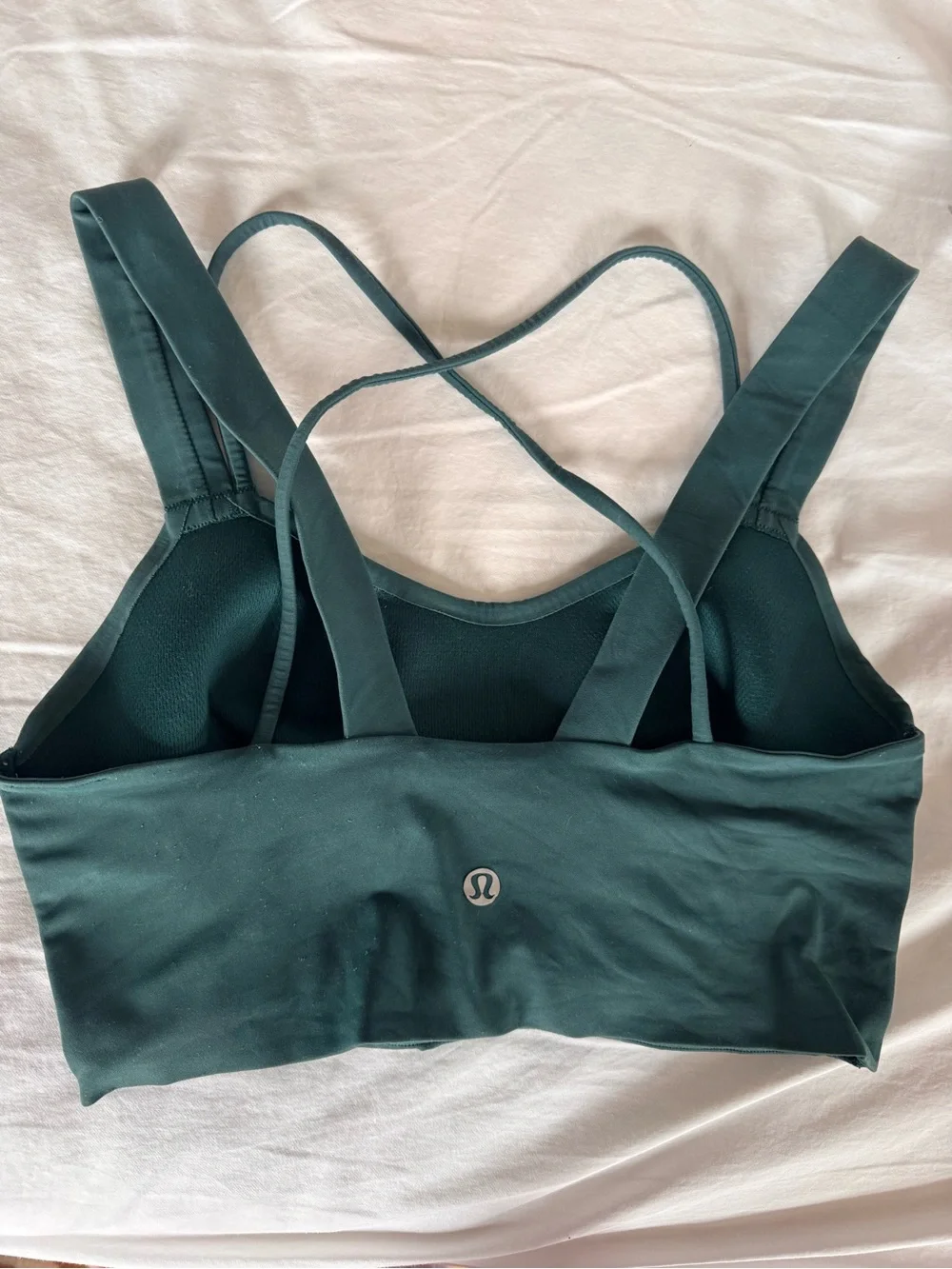 lululemon Like A Cloud Longline D/DD Sports Bra - Storm Teal